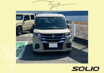 Y様ソリオ納車☆彡